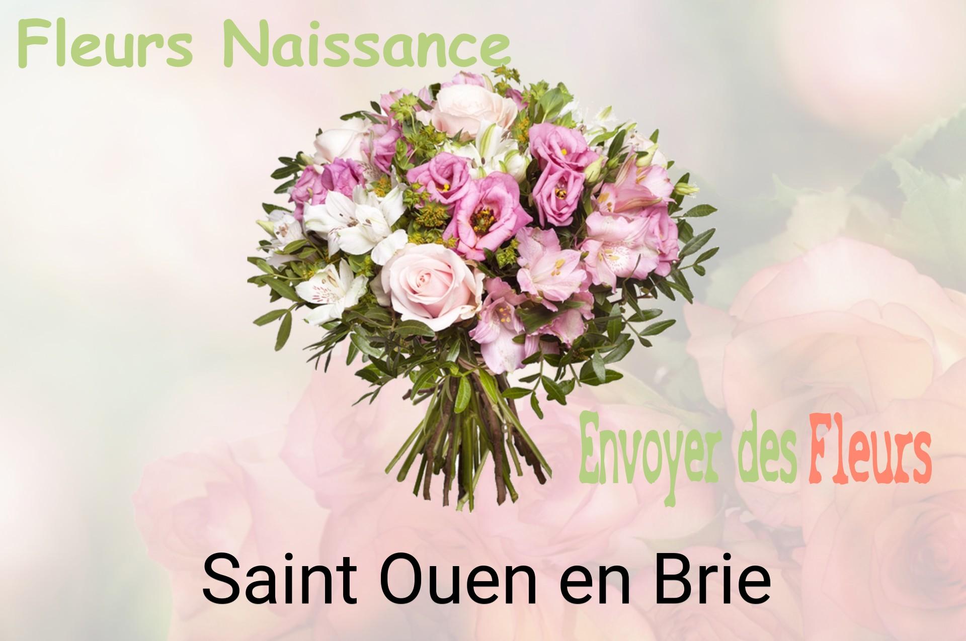 Bouquet de fleurs de naissance livré à Saint-Ouen-en-Brie